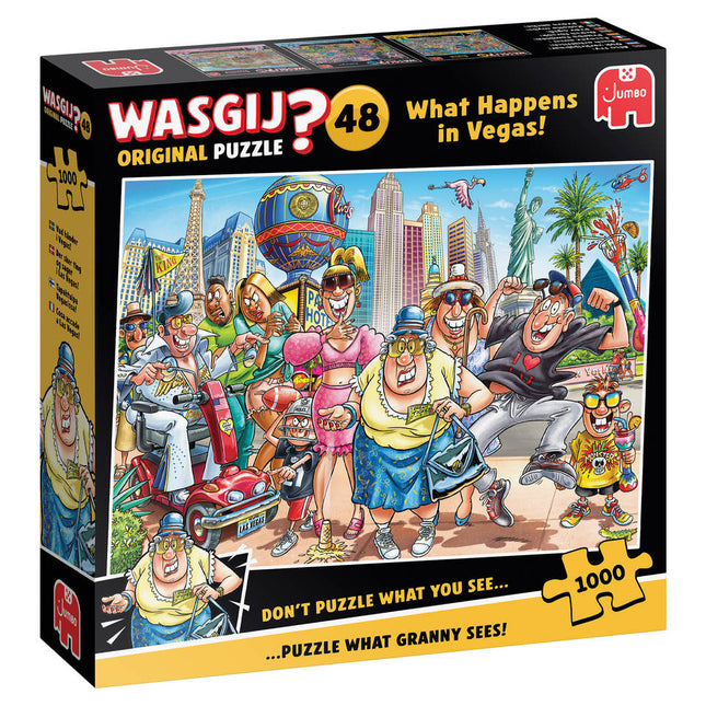Jumbo Wasgij Original 48 What Happens in Vegas Puzzel 1000 stukjes