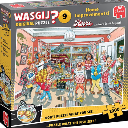 Jumbo Wasgij Original 9 Klein Verbouwinkje! Puzzel 1000 stukjes