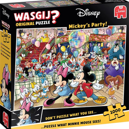 Jumbo Wasgij Original Mickey's Feestje Puzzel 1000 stukjes
