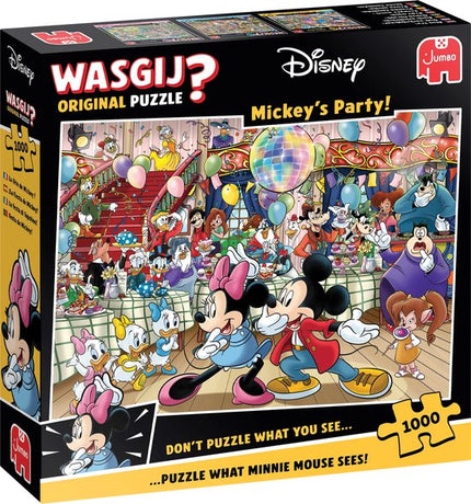 Jumbo Wasgij Original Mickey's Feestje Puzzel 1000 stukjes