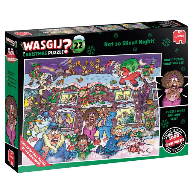 Jumbo Wasgij Xms 22 Not so Silent Night Puzzel 1000 stukjes