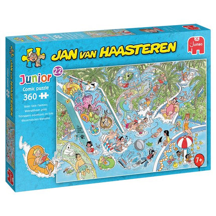 Jumbo Waterglijbaan Gekte - Jan van Haasteren Junior Puzzel 360 Stukjes