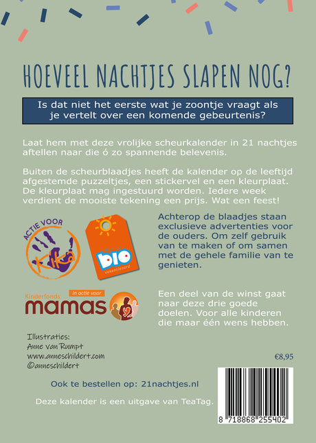 kalenderwinkel 21 Nachtjes aftellen tot...  Scheurkalender