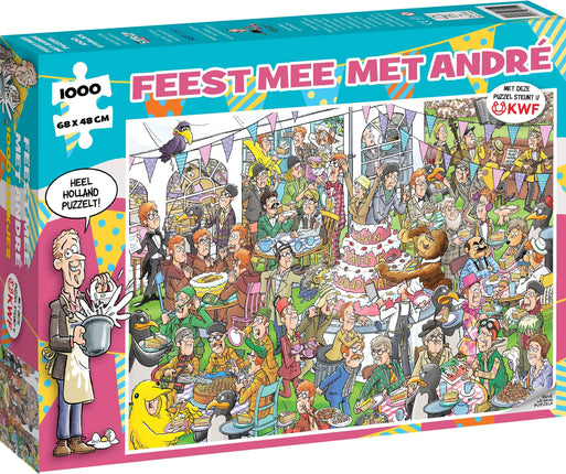 kalenderwinkel André van Duin - Feest mee met André Puzzel 1000 Stukjes