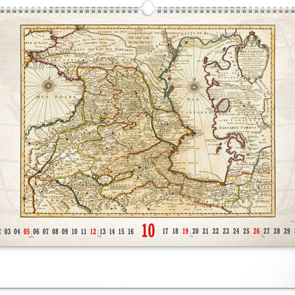 kalenderwinkel Antique Maps Kalender 2025
