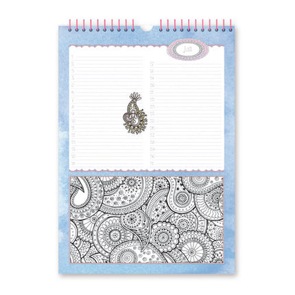 kalenderwinkel Color your days Verjaardagskalender