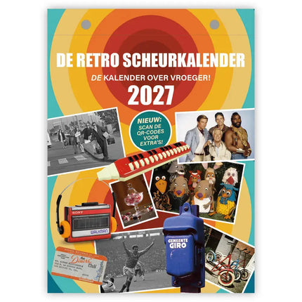kalenderwinkel De Retro Scheurkalender 2027