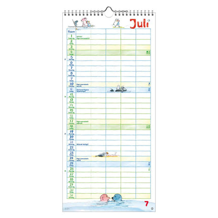 kalenderwinkel Familienotitiekalender 2027 Original Helme Heine