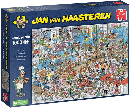 kalenderwinkel Jan van Haasteren – De Bakkerij Puzzel 1000 Stukjes