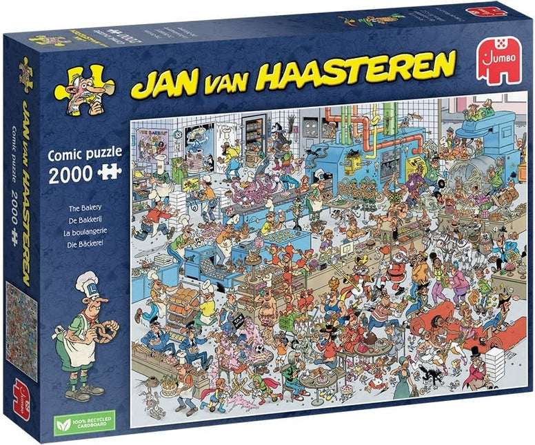kalenderwinkel Jan van Haasteren - De Bakkerij Puzzel 2000 Stukjes