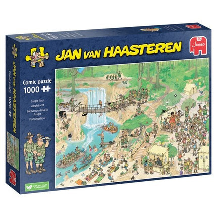 kalenderwinkel Jan van Haasteren – De Jungletocht Puzzel 1000 Stukjes