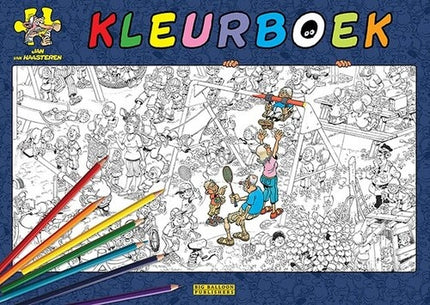 kalenderwinkel Jan van Haasteren Kleurboek