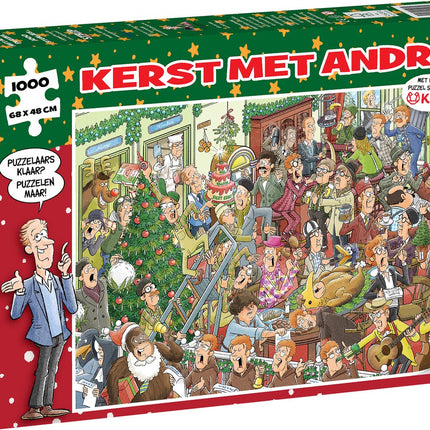 kalenderwinkel Kerstpuzzel André van Duin 1000 stukjes