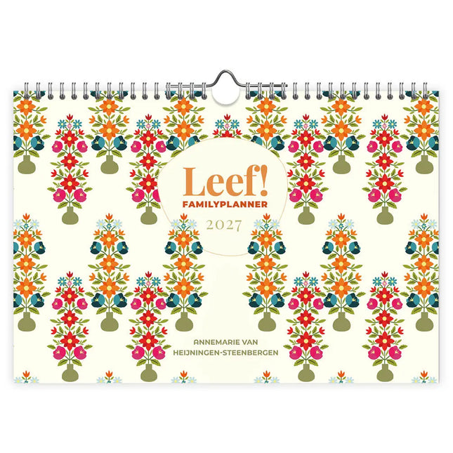 kalenderwinkel Leef! Familieplanner 2027