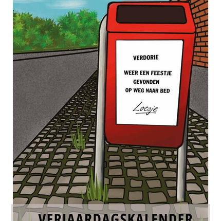kalenderwinkel Loesje Verjaardagskalender