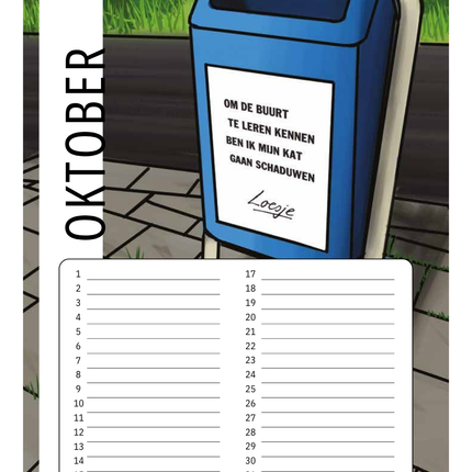 kalenderwinkel Loesje Verjaardagskalender