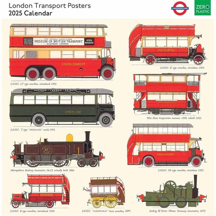 kalenderwinkel London Transport Posters Kalender 2025
