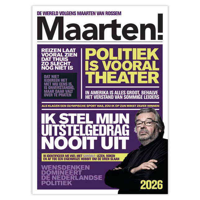kalenderwinkel Maarten! Scheurkalender 2026