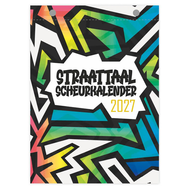 kalenderwinkel Straattaal Scheurkalender 2027