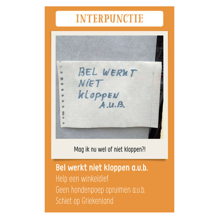 kalenderwinkel Taalvoutjes Kwartet