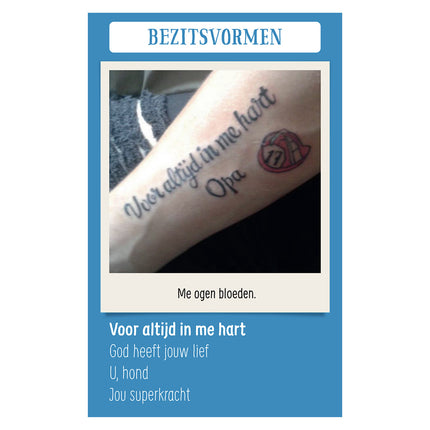 kalenderwinkel Taalvoutjes Kwartet