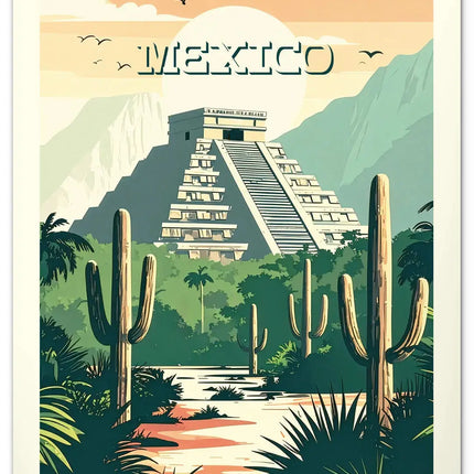 kalenderwinkel Vintage Posters - Distant Travels Kalender 2027