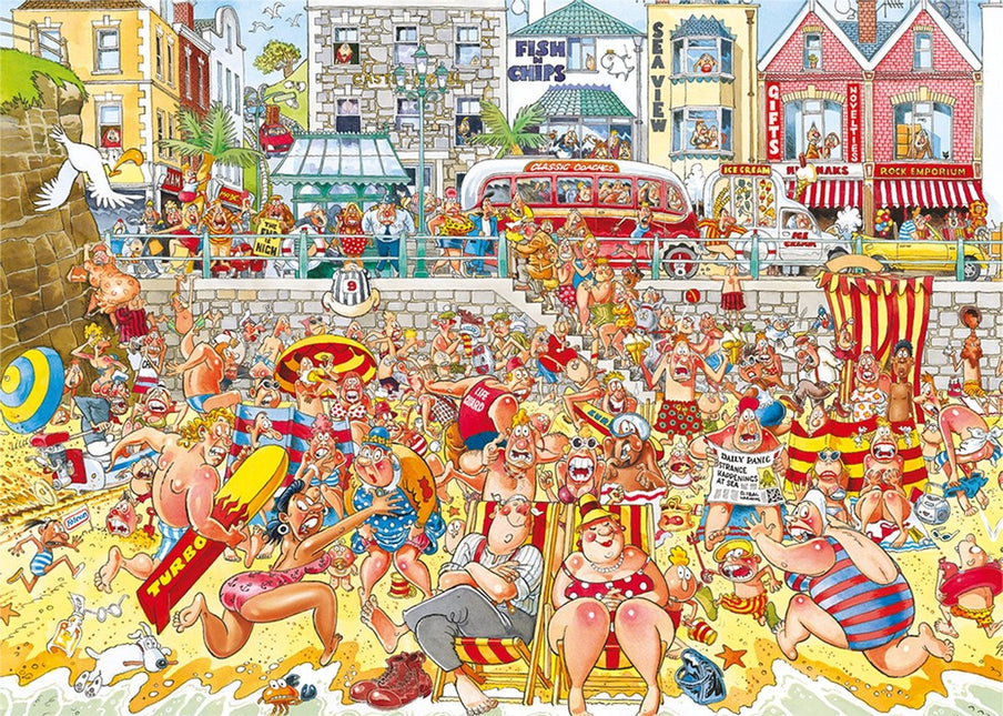 kalenderwinkel Wasgij 8 Retro Vloed! Puzzel 1000 stukjes