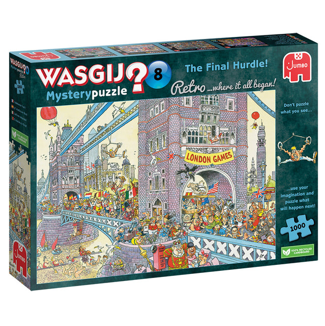 kalenderwinkel Wasgij Retro Mystery 8 De Laatste Horde! Puzzel 1000 stukjes