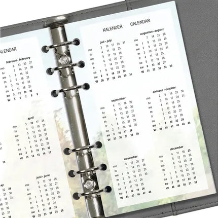 Kalpa Personal Organizer Pocket Agenda Inleg week NL 2026 Bloemen
