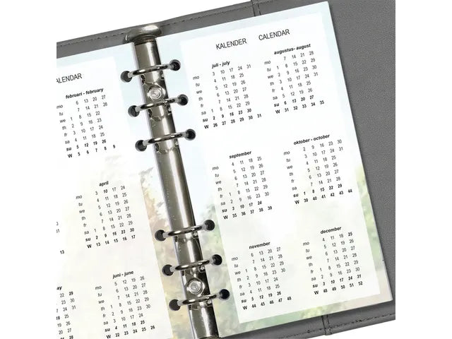 Kalpa Personal Organizer Pocket Agenda Inleg week NL 2026 Bloemen