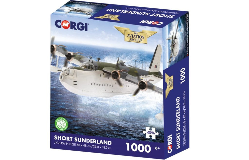 Kidicraft Short Sunderland Puzzel 1000 Stukjes