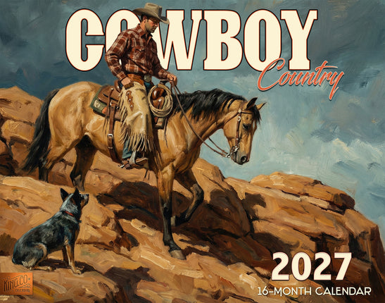 KingCompany Cowboys Kalender 2027