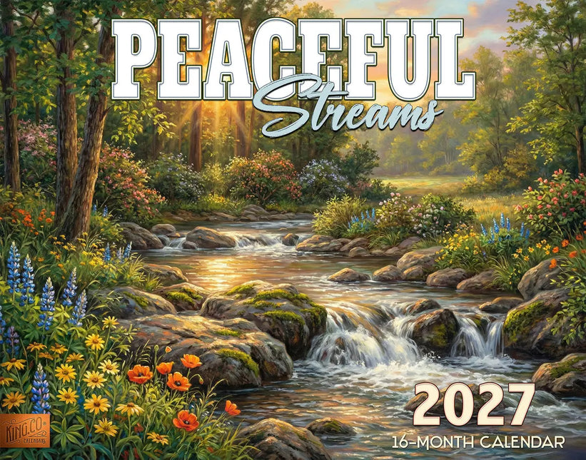 KingCompany Peaceful Streams Kalender 2027
