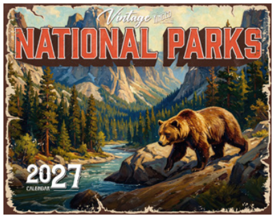 KingCompany Vintage National Parks Kalender 2027