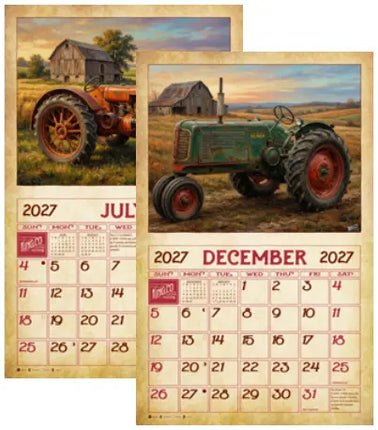 KingCompany Vintage Tractors Kalender 2027