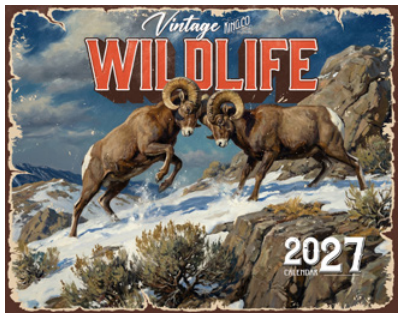 KingCompany Vintage Wildlife Kalender 2027
