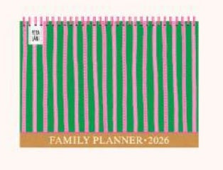 Kitch Kitchen Pepa Lani Family Planner 2026 Coloured Zebra