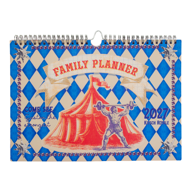 Kitsch Kitchen Kitch Kitchen Family Planner 2027 Circus
