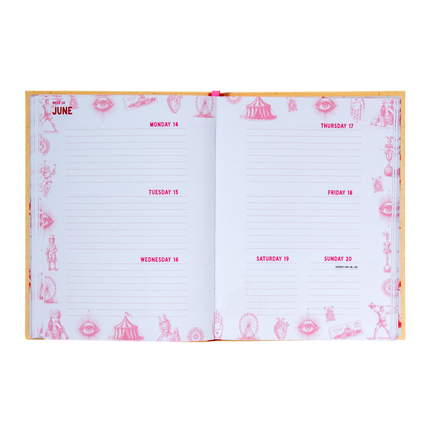 Kitsch Kitchen Kitch Kitchen Kitsch Royale A5 Agenda 2027 Circus