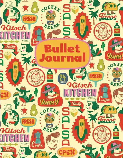 Kitsch Kitchen Kitsch Kitchen Bullet Journal El Restaurante