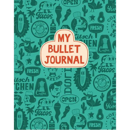 Kitsch Kitchen Kitsch Kitchen Bullet Journal El Restaurante Green