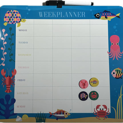 Kitsch Kitchen Kitsch Kitchen Magneetbord Sealife