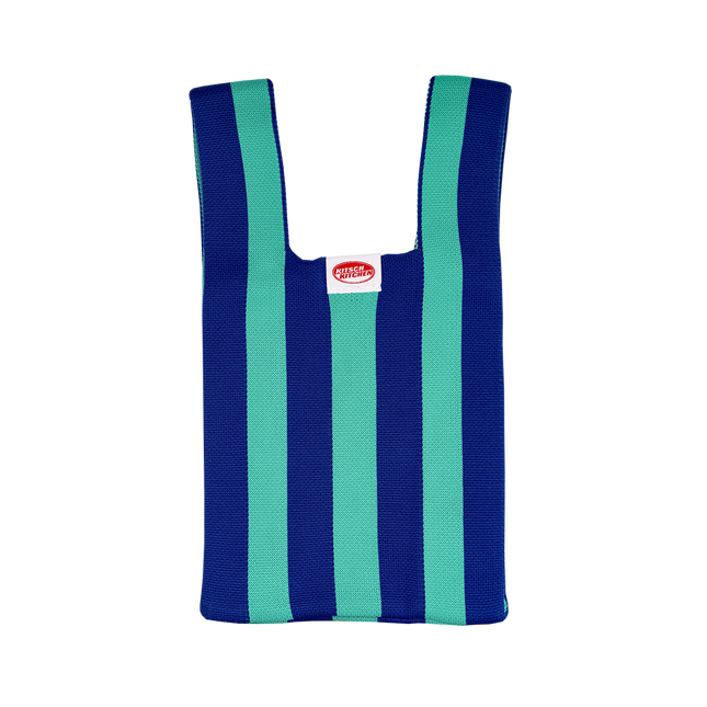 Kitsch Kitchen Kitsch Kitchen Poppy Bag Blauw Strepen