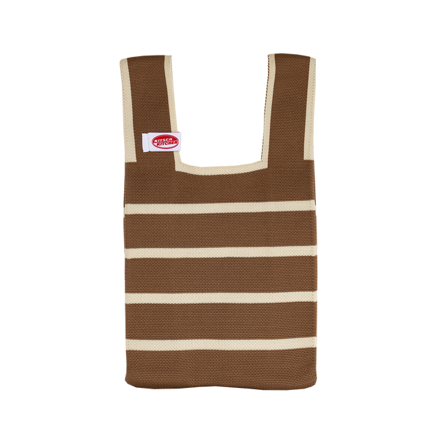 Kitsch Kitchen Kitsch Kitchen Poppy Bag Bruin Wit Strepen