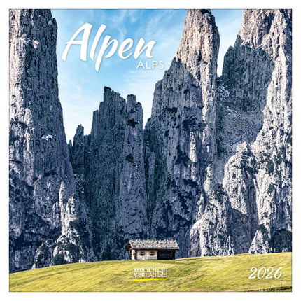 Korsch Verlag Alpen Kalender 2026