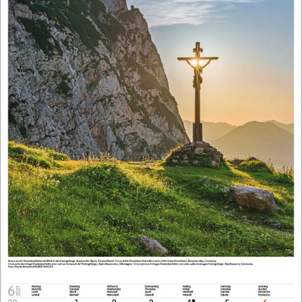 Korsch Verlag Alpen Kalender 2027 Groot