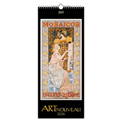 Korsch Verlag Art Nouveau Kalender 2026