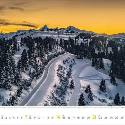 Korsch Verlag Bergen Kalender 2027
