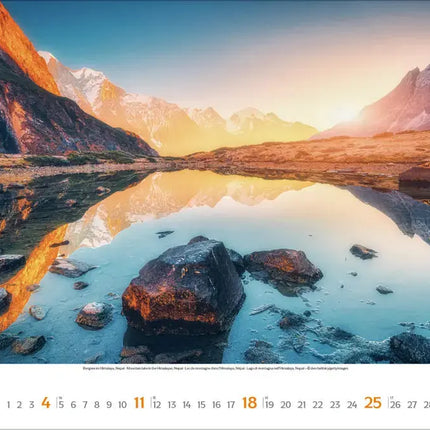 Korsch Verlag Bergen Kalender 2027