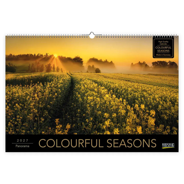 Korsch Verlag Colourful Seasons Kalender 2027